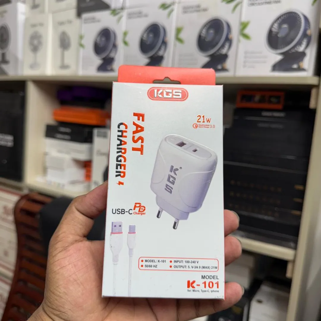 ⚡ ফাস্ট চার্জার 21W With 6 Month Guarantee ⚡