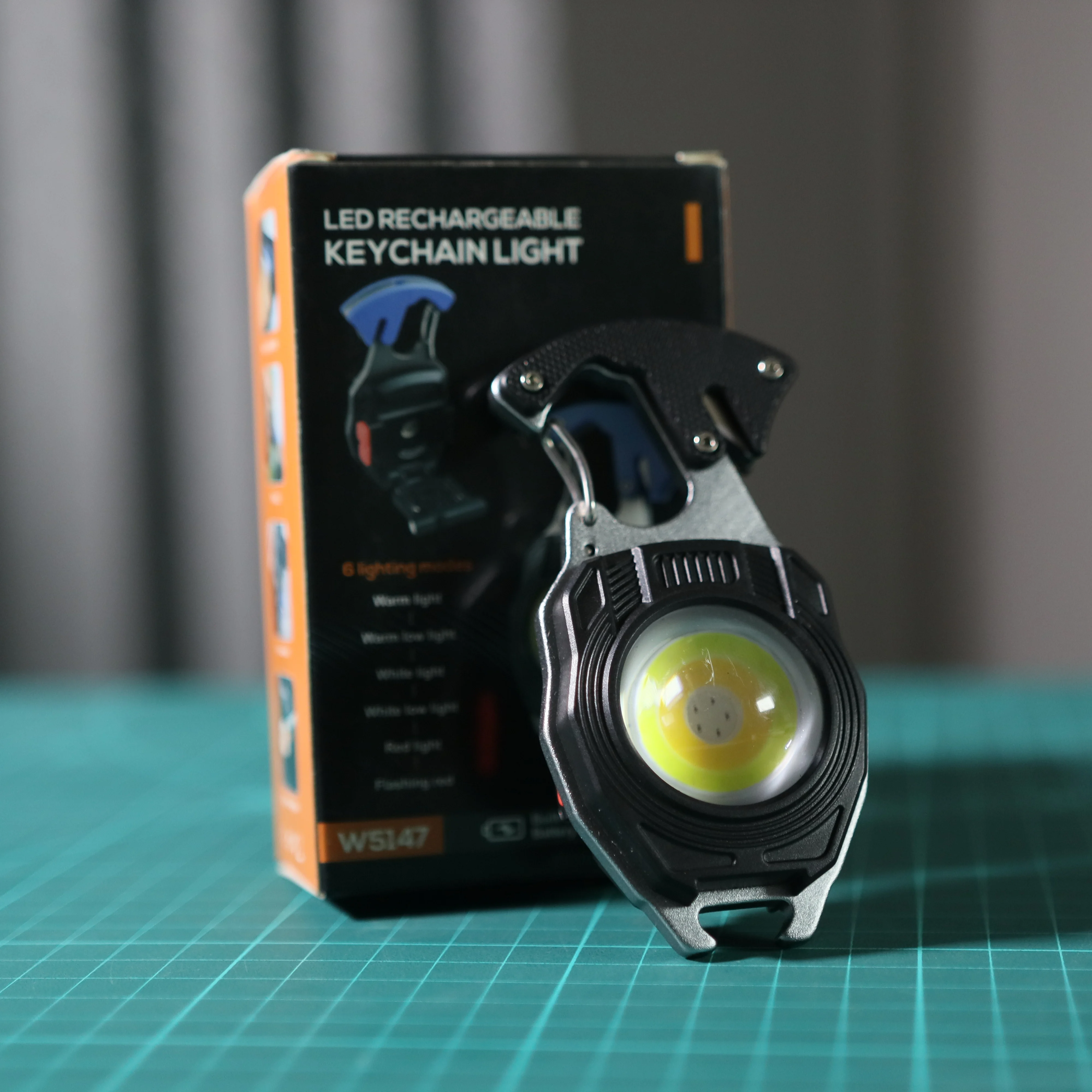 Led Rechargeable Key Chain Light